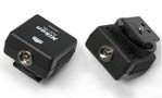Nikon AS-15 Camera Hotshoe to PC and Screwlock PC Adapter