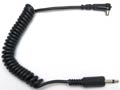 Coiled Male PC to Pocket Wizard, CyberSync or Elinchrom Skyport