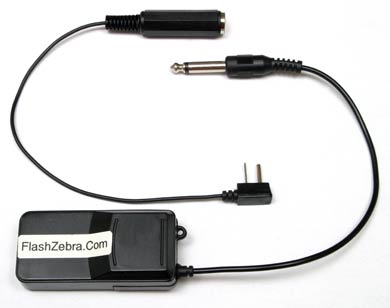 Canon 1XXA to Inexpensive Radio Slave Adapter Cable