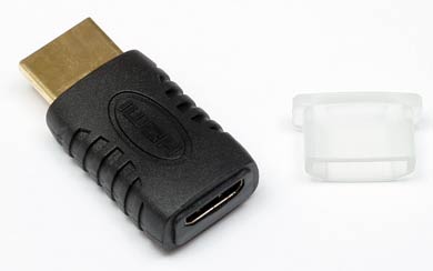 Adapter - HDMI (Type A) Male to Mini HDMI (Type C) Female