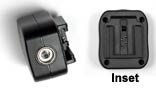 Sony ⁄ Minolta Camera Hotshoe to PC and Screwlock PC Sync Adapter