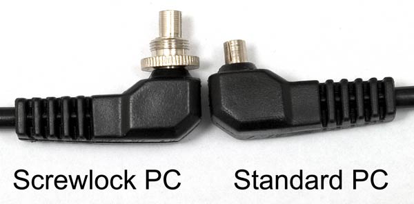 screwlock and standard pc connectors