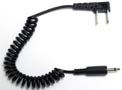 Deluxe Coiled HH connector for Novatron, Speedotron, etc. to Pocket Wizard, CyberSync or Elinchrom Skyport