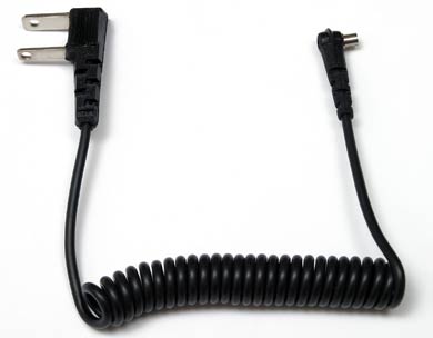 Coiled Male PC to Household (HH) Connector Sync Cord