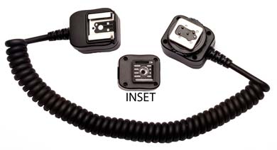 Off Camera iTTL Cord for Nikon — 3 Foot Coiled Cord