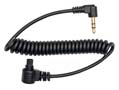 Coiled Shutter Cable - Canon N3 to Pocket Wizard Plus III, Flex TT5, and later Multimax